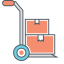 Hand Truck Icon, hand,transport,truck