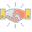 Handshake Icon, agreement,handshake,partnership