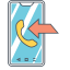 Incoming Icon, arrow,incoming,phone