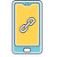 Mobile Link Icon, link,mobile,mobile link