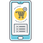 Mobile Shopping Icon, bag,mobile,shopping