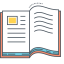 Open Book Icon, education,open book,reading
