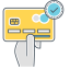 Payment Icon, credit card,hand,payment