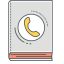 Phone Book Icon, book,contact,phone book