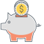 Piggy Bank Icon, coin,piggy bank,savings