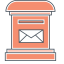 Postal Icon, box,mail,postal