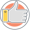 Recommended Icon, recommended,thumbs,up