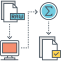 Reinforcement Learning Icon, AI,learning,reinforcement learning