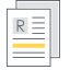 Report Icon, R,document,report