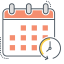 Schedule Icon, calendar,clock,schedule