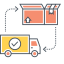 Shipment Icon, boxes,shipment,truck