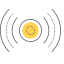 Signal Icon, connectivity,signal,waves