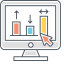 Site Traffic Analytics Icon, analytics,site,traffic
