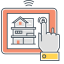 Smart House Icon, house,smart,smart house