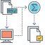 Supervised Learning Icon, AI,learning,supervised learning