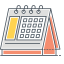 Table Calendar Icon, calendar,scheduling,table calendar