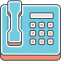 Telephone (Desk) Icon, call,desk,telephone