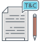 Terms and Conditions Icon, conditions,document,terms