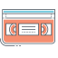 VHS Tape Icon, VHS tape,storage,video