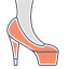 Women’s Shoes Icon, footwear,shoes,women’s