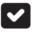 Checkmark Box Icon, checkbox,checkmark