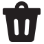 Trashcan Icon, trashcan,waste