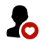 Party Member Care Icon, party member,care
