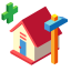 House Construction Icon, house construction,building,construction