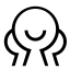 Community Icon (Linear) Icon, community,linear,property