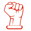 Poverty Alleviation Icon, poverty alleviation,fist