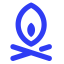 Bonfire Icon, bonfire,camping