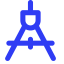 Compasses Icon, compasses,drawing