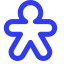 Gingerbread Man Icon, food,gingerbread man