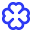 Good Luck Clover Icon, clover,fortune,good luck