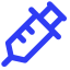 Injector Icon, injection,injector,medical