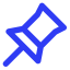 Pin Icon, attach,mark,pin