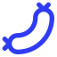 Sausage Icon, food,meat,sausage