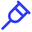 Walking Stick Icon, mobility,support,walking stick