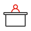 Reception Icon, desk,office,reception
