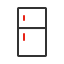 Refrigerator Icon, appliance,office,refrigerator