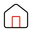 Small House Icon, home,office,small house