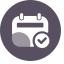 Calendar Icon, calendar,checkmark