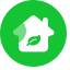 Green Home Icon, green home,house