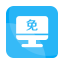 Internet Exemption Authentication Application Form Icon, internet,exemption authentication