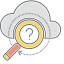 Cloud Search Icon, cloud,search