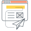 Content Delivery Icon, content delivery,web
