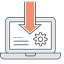 Landing Page Optimization Icon, landing page,optimization
