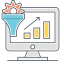 Lead Generation Icon, lead generation,sales