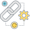 Link Building Icon, SEO,link building