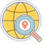 Local Search Icon, SEO,local search